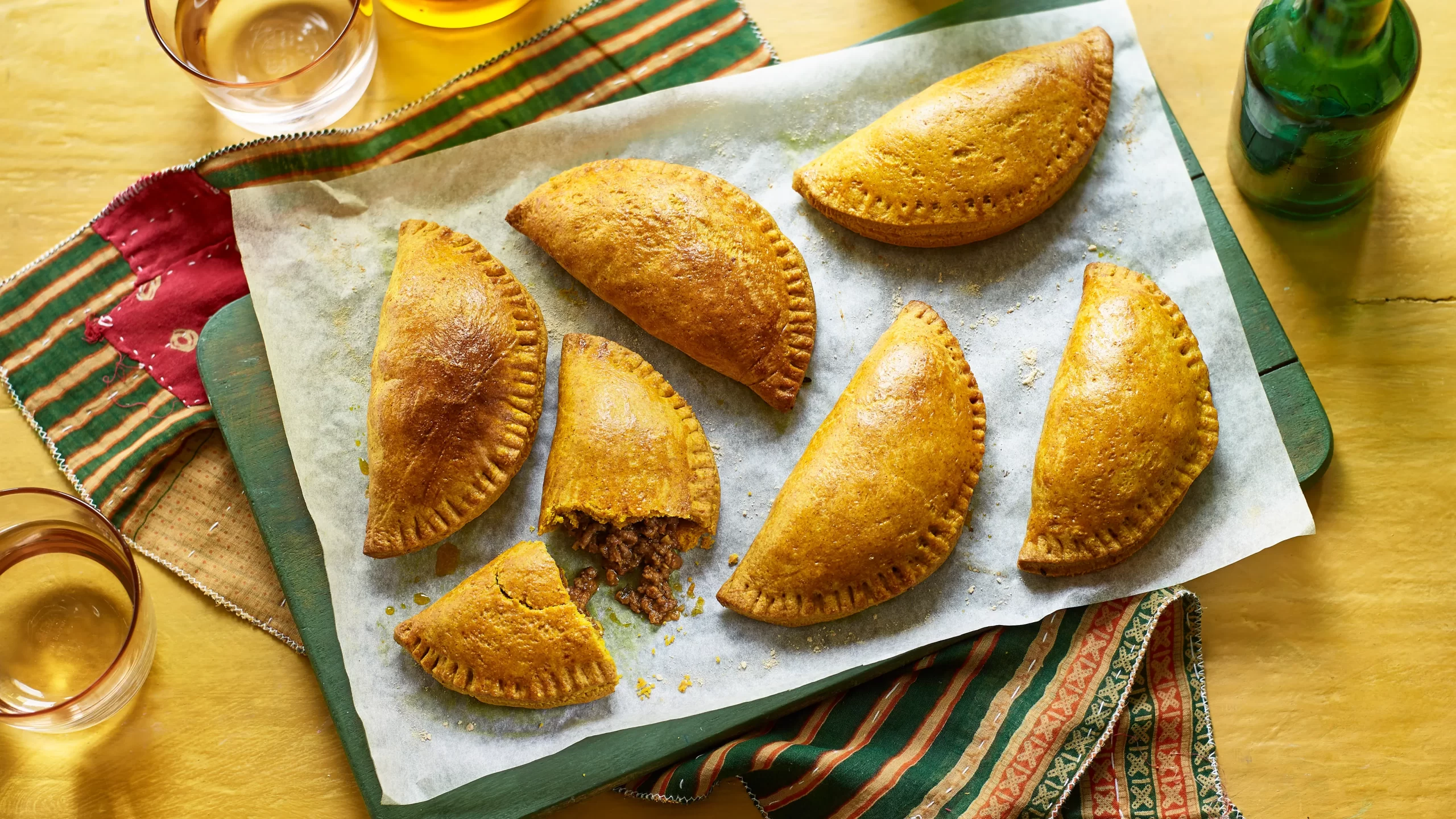 Spicy Jamaican Beef Patty Recipe