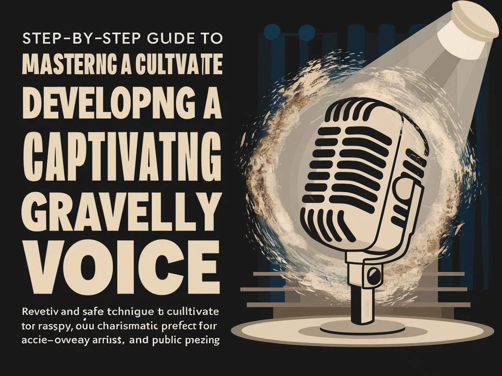 8 Step to Learn How to Speak with a Gravelly Voice