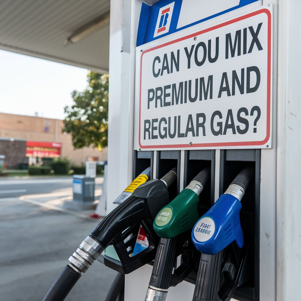 can you mix premium and regular gas