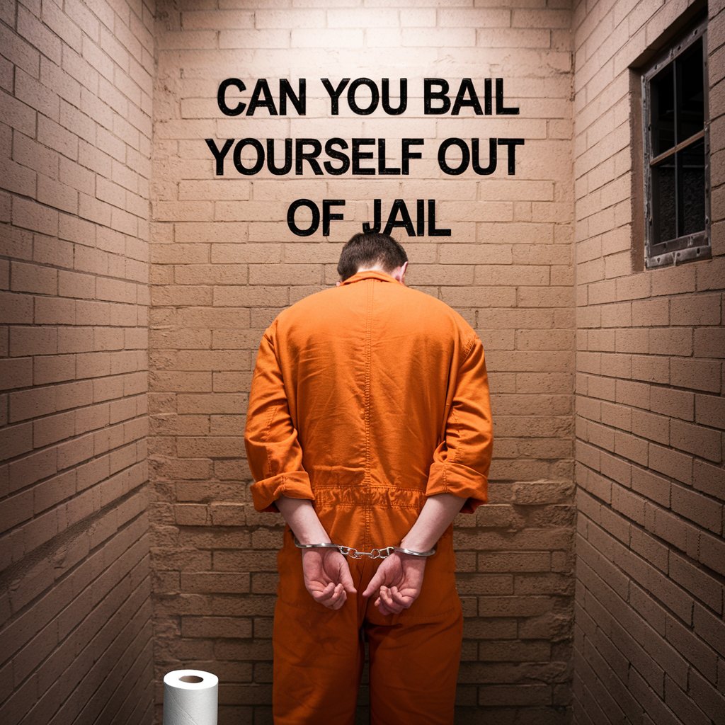 Can you bail yourself out of jail?