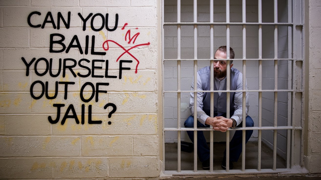 Can you bail yourself out of jail?