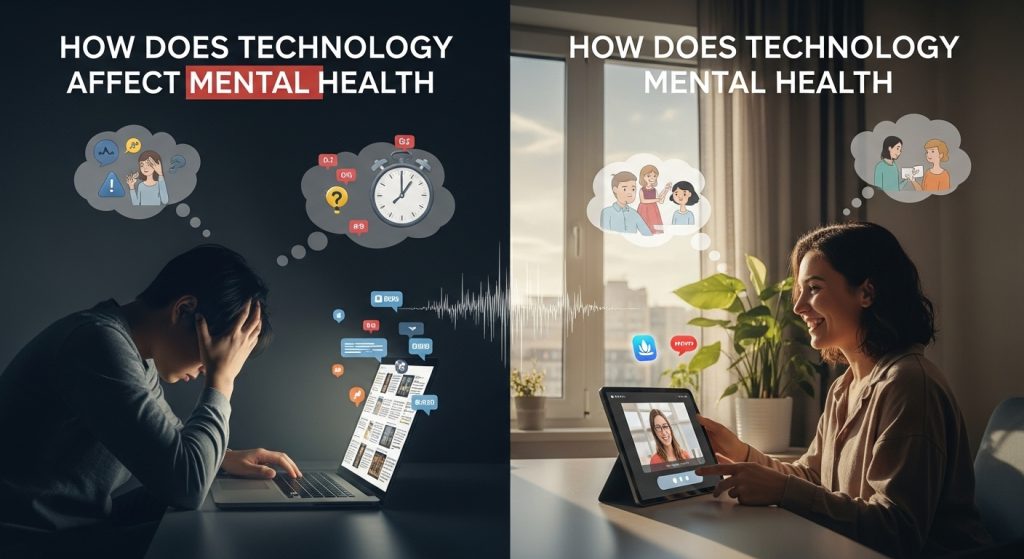 how does technology affect mental health