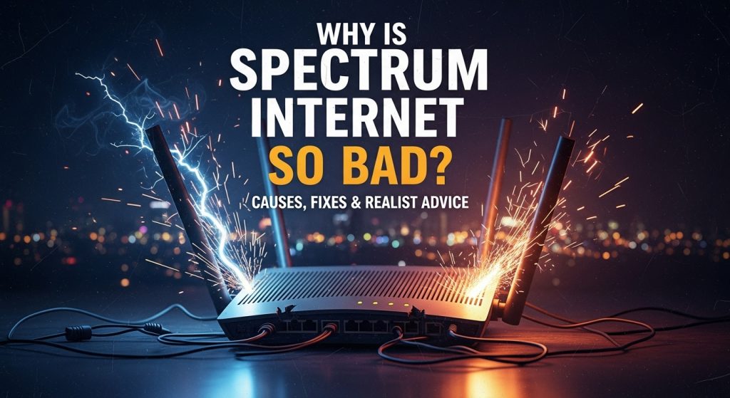 why is spectrum internet so bad