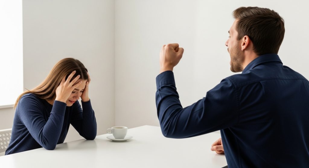 why is my husband yelling at me