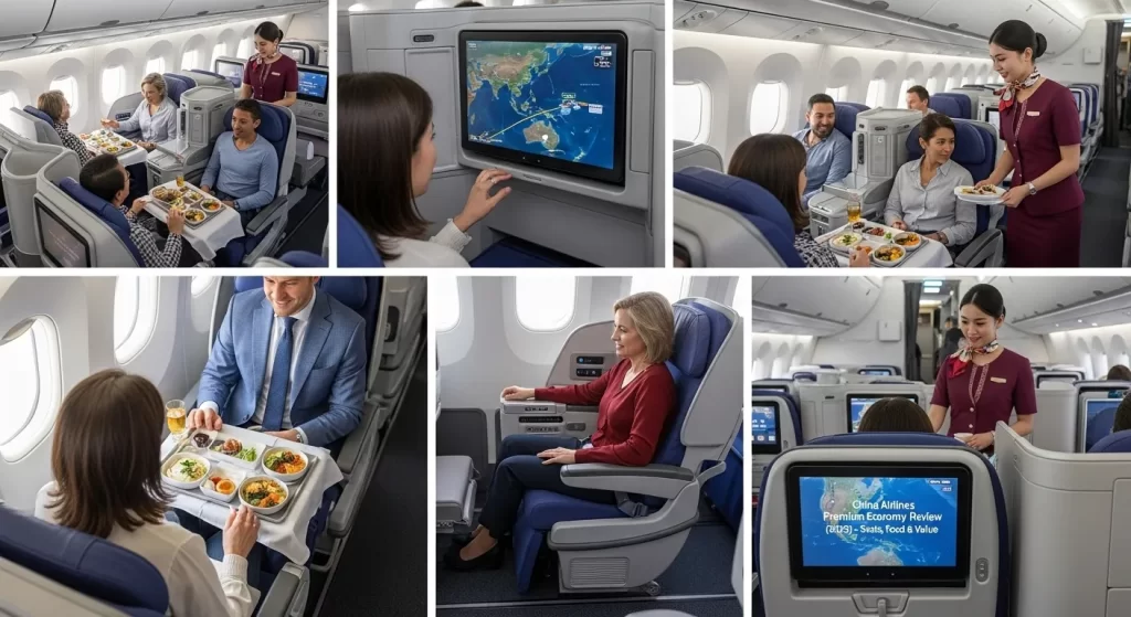 china airlines premium economy review