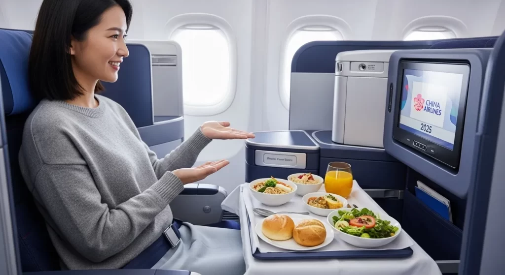 china airlines premium economy review
